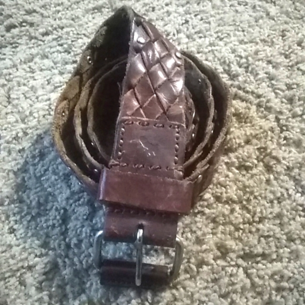 American Eagle brown leather belt size L/XL